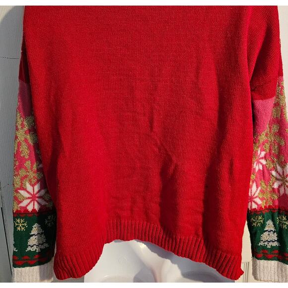 Woman's Ugly Christmas Sweater Size XL - Picture 4 of 5